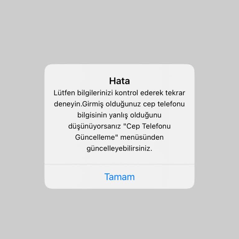 Mobil Bankacılık Erişim Sorunu Ve Yetersiz Müşteri Hizmeti