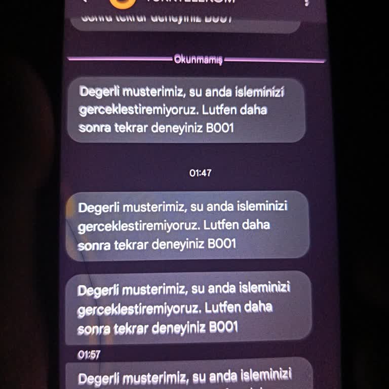 Numara Değişikliği Sonrası Hattım Pasif Kaldı