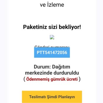 PTT Adına Gelen Yanıltıcı Maillerden Rahatsızlık