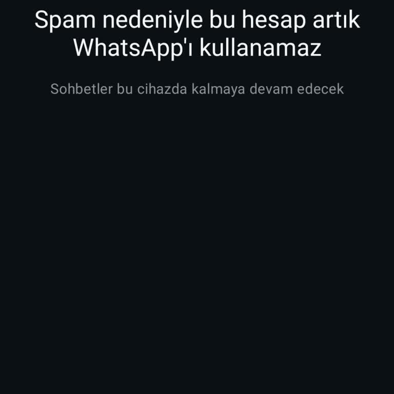 WhatsApp Grubu Eklemeleri Yüzünden Hesap Engeli