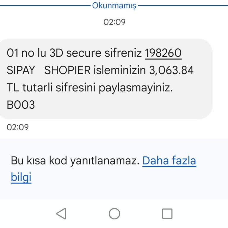 Shopier Bilinmeyen İşlem: Sipay Shopper'dan Habersiz Para Çekimi