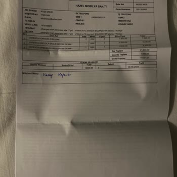 Doğtaş Lorenta Karyola Sorunu Ve Yetersiz Servis Hizmeti