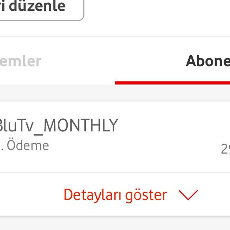 Blu TV Aboneliği İptal Sorunu