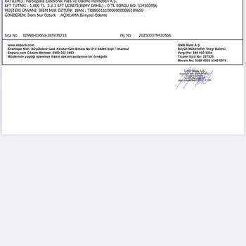 Parolapara'dan Yanıtsız Kalan EFT İade Talepleri
