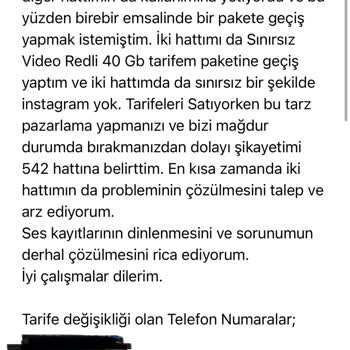 Yanlış Tarife Bilgilendirmesi Ve Mağduriyet
