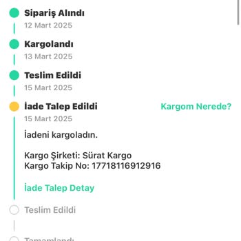 Dolap Uygulamasında İade Sorunu