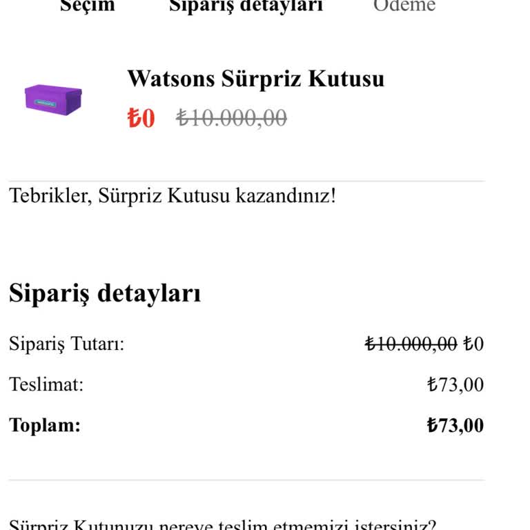 Sürpriz Kutu Ödemesi Sorunu
