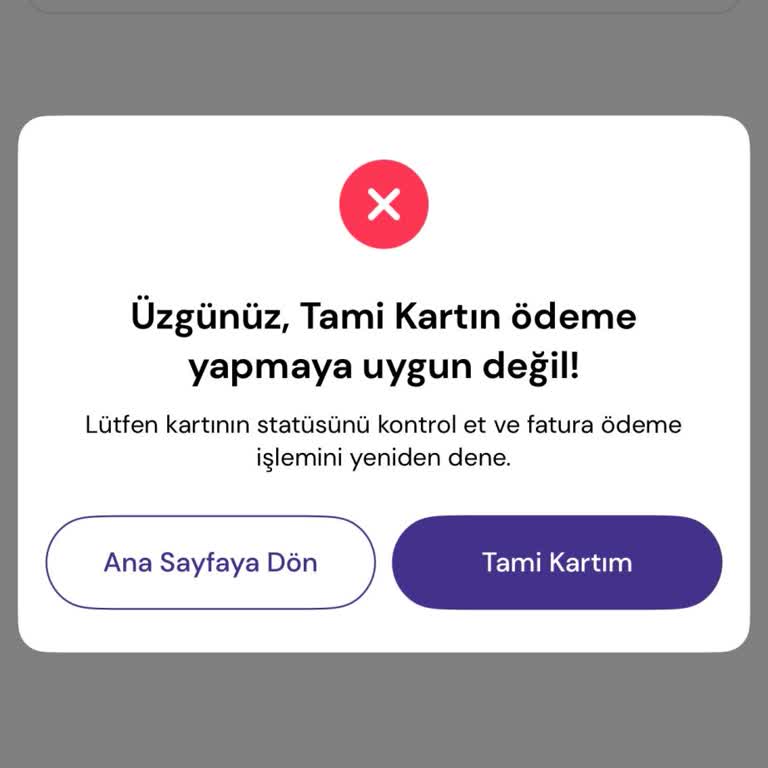 Tami Bloke Edilen Kart ve Yetersiz Müşteri Hizmeti