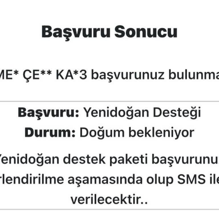 İstanbul Büyükşehir Belediyesi Doğum Paketi Başvurumuz Neden Beklemede?