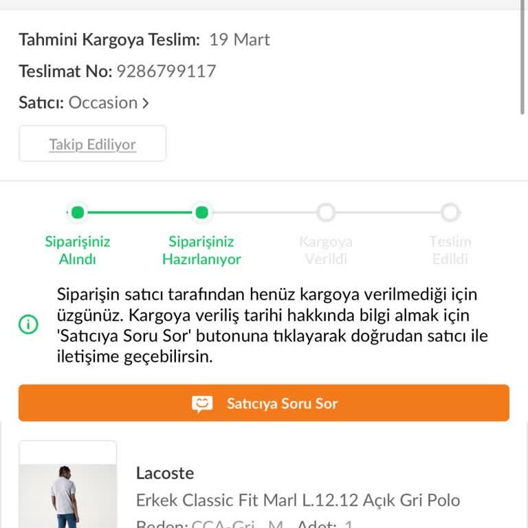 Trendyol'da Teslimat Sorunu Ve Kalitesiz Ambalaj