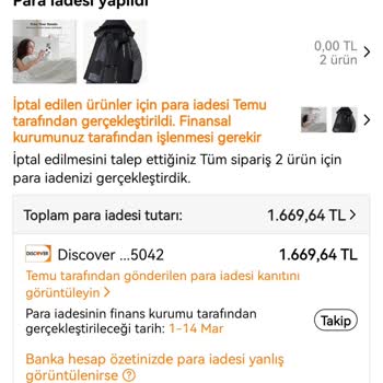 İade Süreci Belirsizliği Ve İletişim Eksikliği