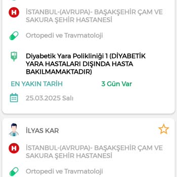 Ortopedi Randevusu Alınamıyor: Sağlık Hizmetine Erişim Sorunu
