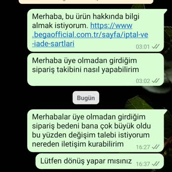 Yanlış Beden Ve Ulaşılamayan Müşteri Hizmetleri Kabusu