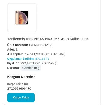 Epttavm'de Uzayan Teslimat Süreci