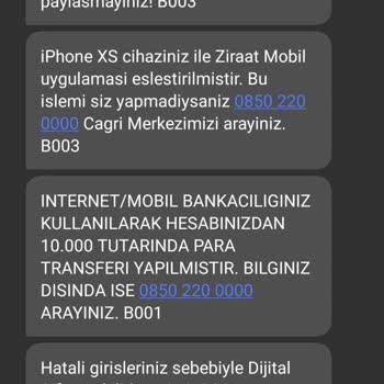 Ziraat Bankası'nda Güvenlik İhlali Ve Yetersiz Müşteri Hizmeti