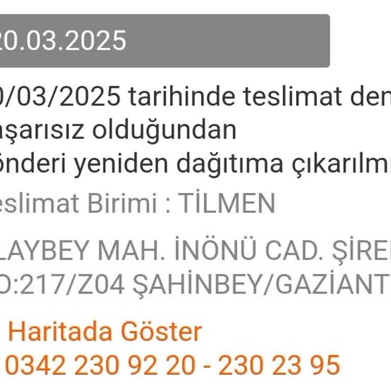 MNG Kargo Dağıtım Sorunu: Adrese Ulaşmayan Paketler