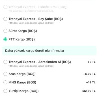 Kargo Kodu Sınırı Ve Müşteri Hizmetleri Sorunu