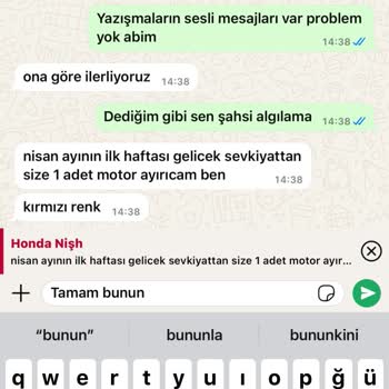 Honda Nish Motor'da Adalet Sorunu