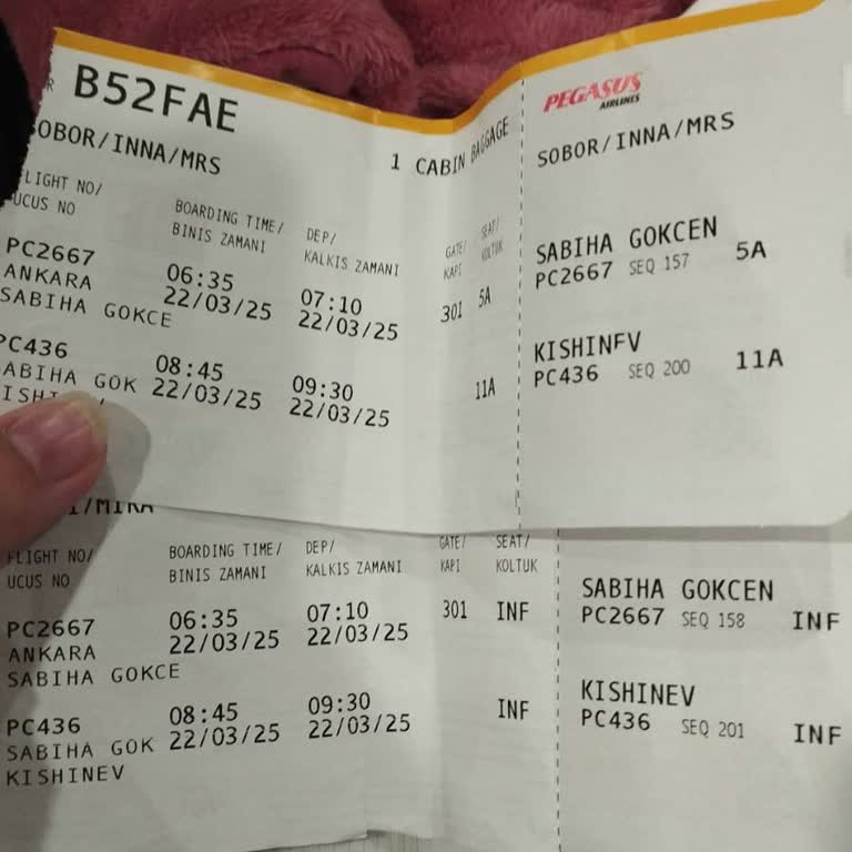 Bebek Kimlik Sorunu Nedeniyle Uçağa Alınmadık