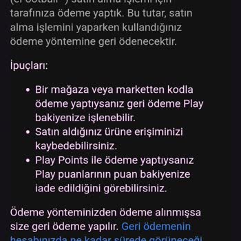 Para İadesi Sorunu Ve Banka Hesabına Yansımama