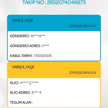 PTT Kargo İle Teslimat Sorunu Ve Müşteri Hizmetleri İlgisizliği