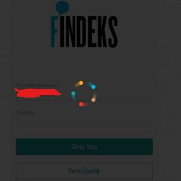 Findeks Uygulamasında Giriş Sorunu