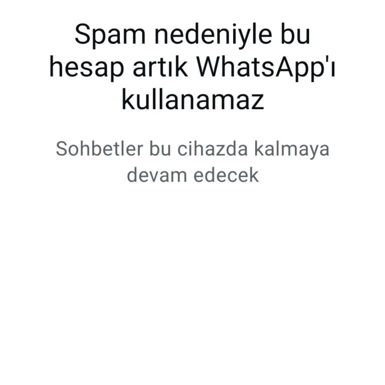 WhatsApp Spam Sorunu İşimi Aksatıyor!