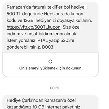 Vodafone Tarife Geçişinde Verilmeyen Hepsiburada Avantajları