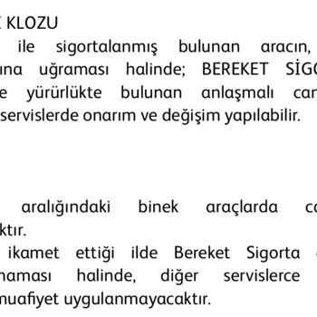 Poliçemdeki Cam Değişimi İbaresi Neden Geçersiz?