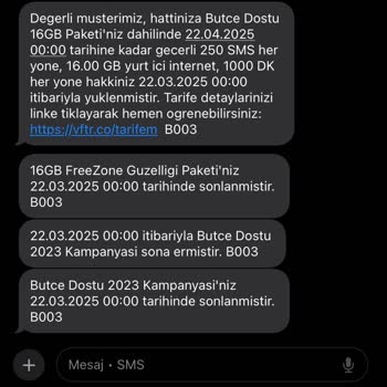 Vodafone'un Bilgim Dışında Paket Yenilemesi Ve Yetersiz Müşteri Hizmeti