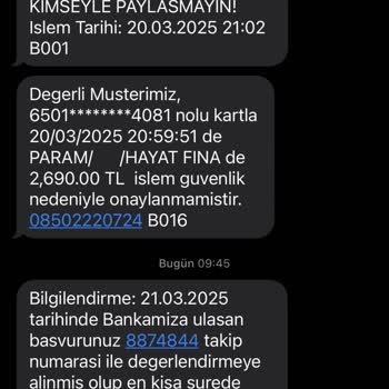 İnternet Alışverişinde Şüpheli İşlem Ve Kart Çekimi