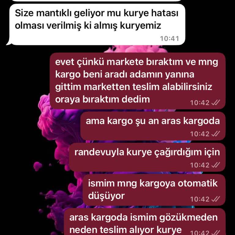 Yanlış Kargo Teslimatı Ve Saygısız İletişim