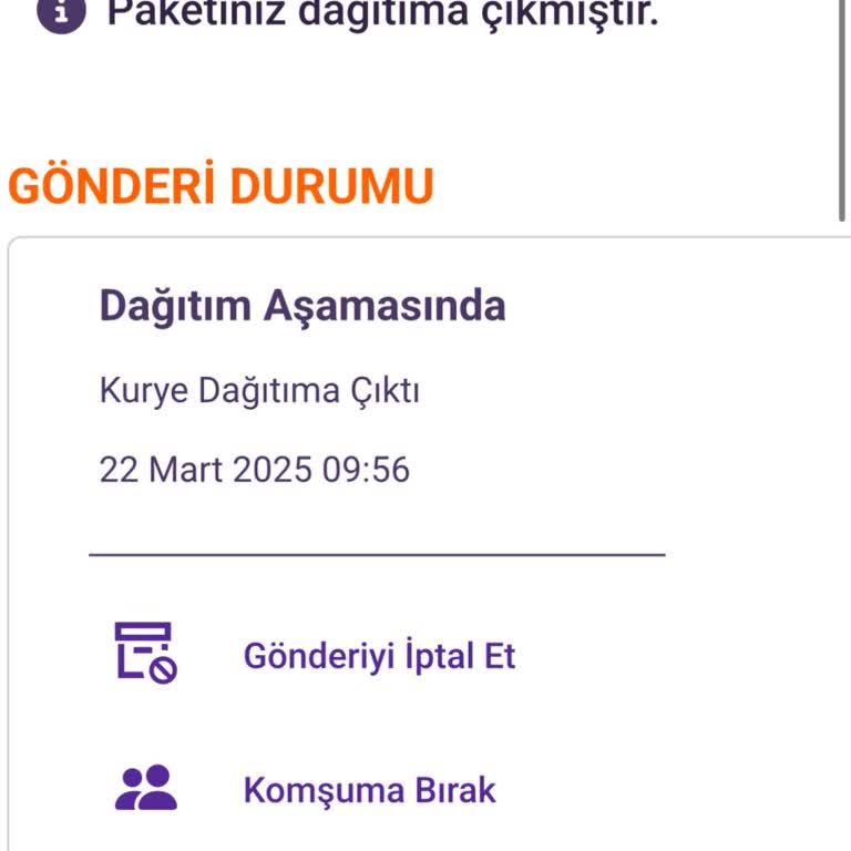 Kaba Müşteri Temsilcisiyle Şaşırtan Kargo Deneyimi