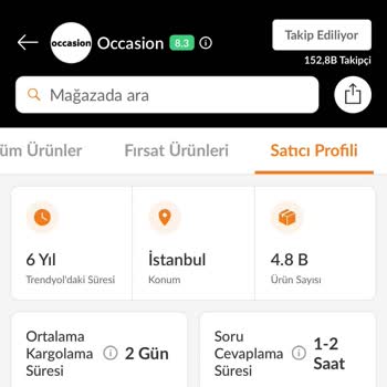 Occasion Trendyol'da Geciken Sipariş Ve Otomatik Yanıt Sorunu
