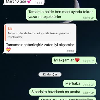 Mia Tasarım Atölyesi: Teslimat Gecikmesi Ve İletişim Eksikliği