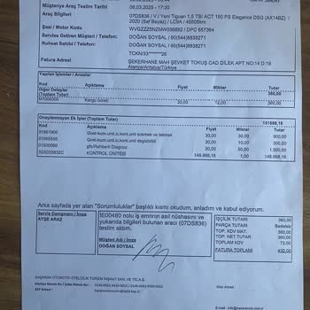 Volkswagen Tiguan Multimedya Ekranı Mağduriyeti