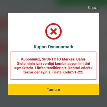 Nesine'de Kupon Oynama Sorunu