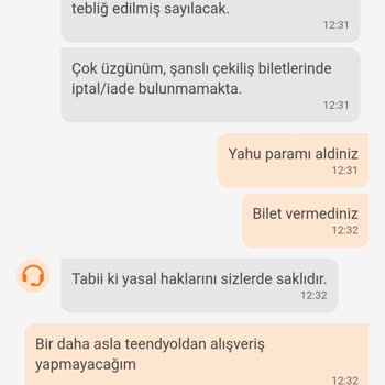 Biletler Yansımadı, Param İade Edilmedi!