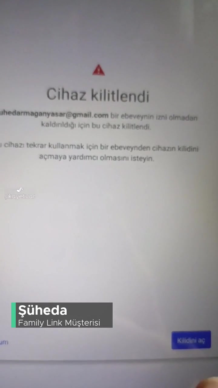 Family Link Cihazımı Kilitledi Ve Açamıyorum! videonun kapak resmi