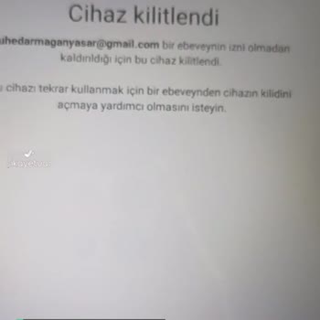 Family Link Cihazımı Kilitledi Ve Açamıyorum!