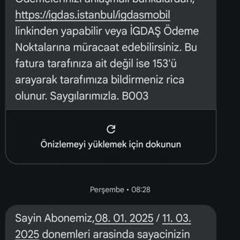Doğalgaz Faturasında Yanlış Hesaplama Ve İletişim Sorunları