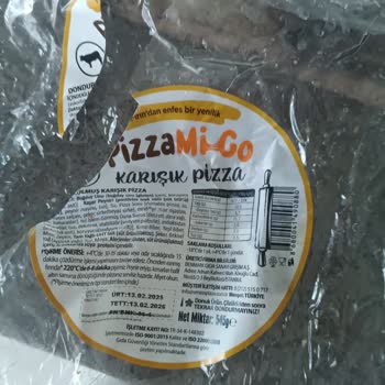 Migros'tan Aldığım Pizzada Tehlikeli Sürpriz
