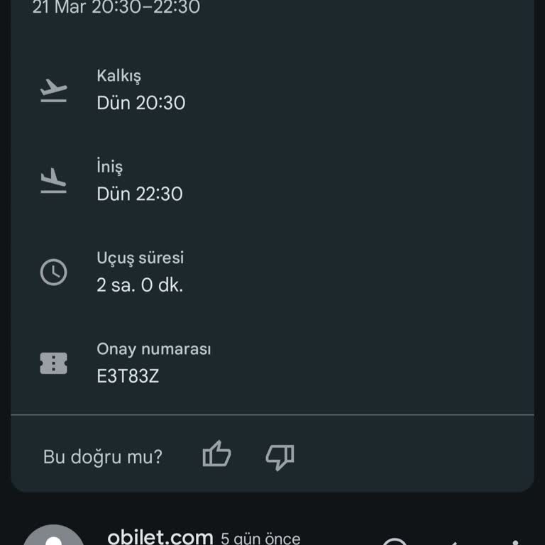 Bilet İptali Ve Yetersiz Müşteri Hizmetleri