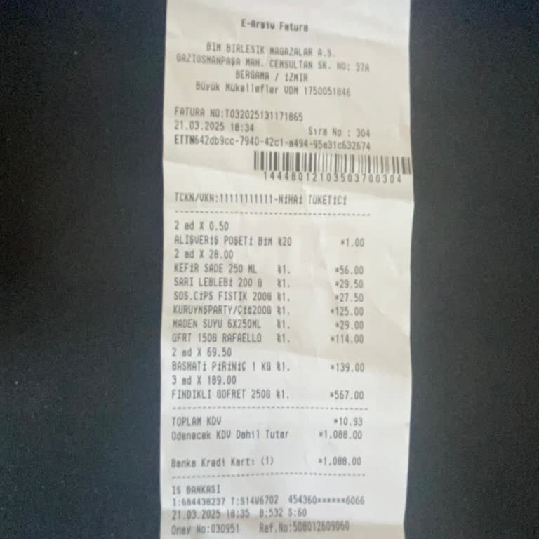 BİM Marketinde MaxiPuan Yanıltmacası