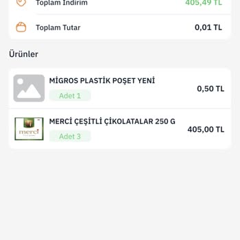 Migros Bayram Kampanyasında Yanlış Yönlendirme