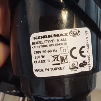 Korkmaz Blender Ve Çaydanlıkta Sürekli Arıza Sorunu