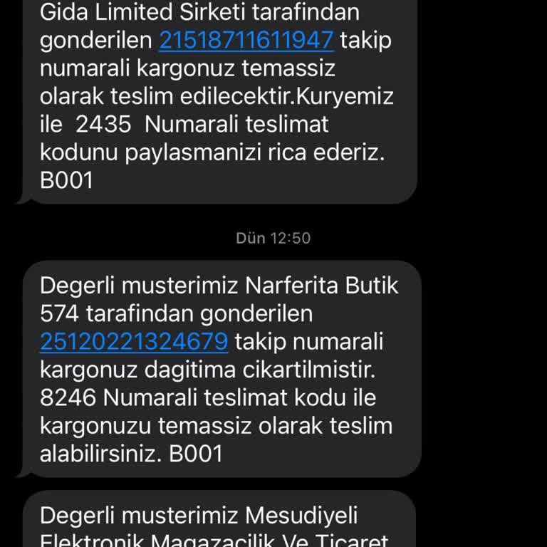 Sürat Kargo'nun Tekirdağ Saray Şubesinde Süregelen Teslimat Sorunları