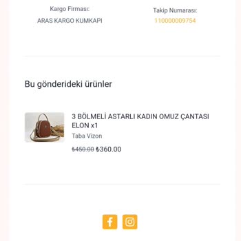 @enuyguncantalarr Yanlış Renk Çanta Ve İletişim Sorunları