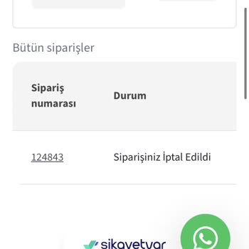 Ücret İadesi Gecikmesi Ve Yanıtsız Destek Hattı