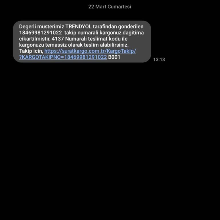 Sürat Kargo Akçaabat Şubesi Teslimat Sorunu